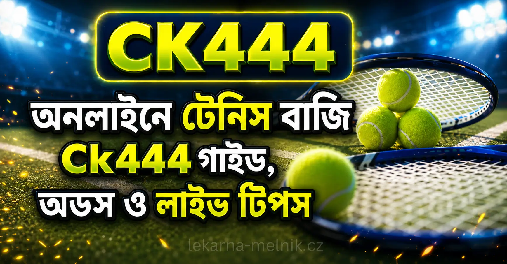 Tennis Betting CK444: Grand Slam ও Live Market | CK444