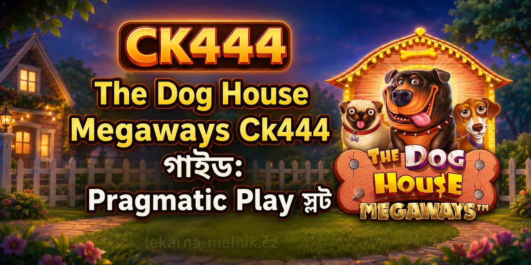 দ্য ডগ হাউস মেগাওয়েজ Pragmatic Play স্লট গাইড | CK444