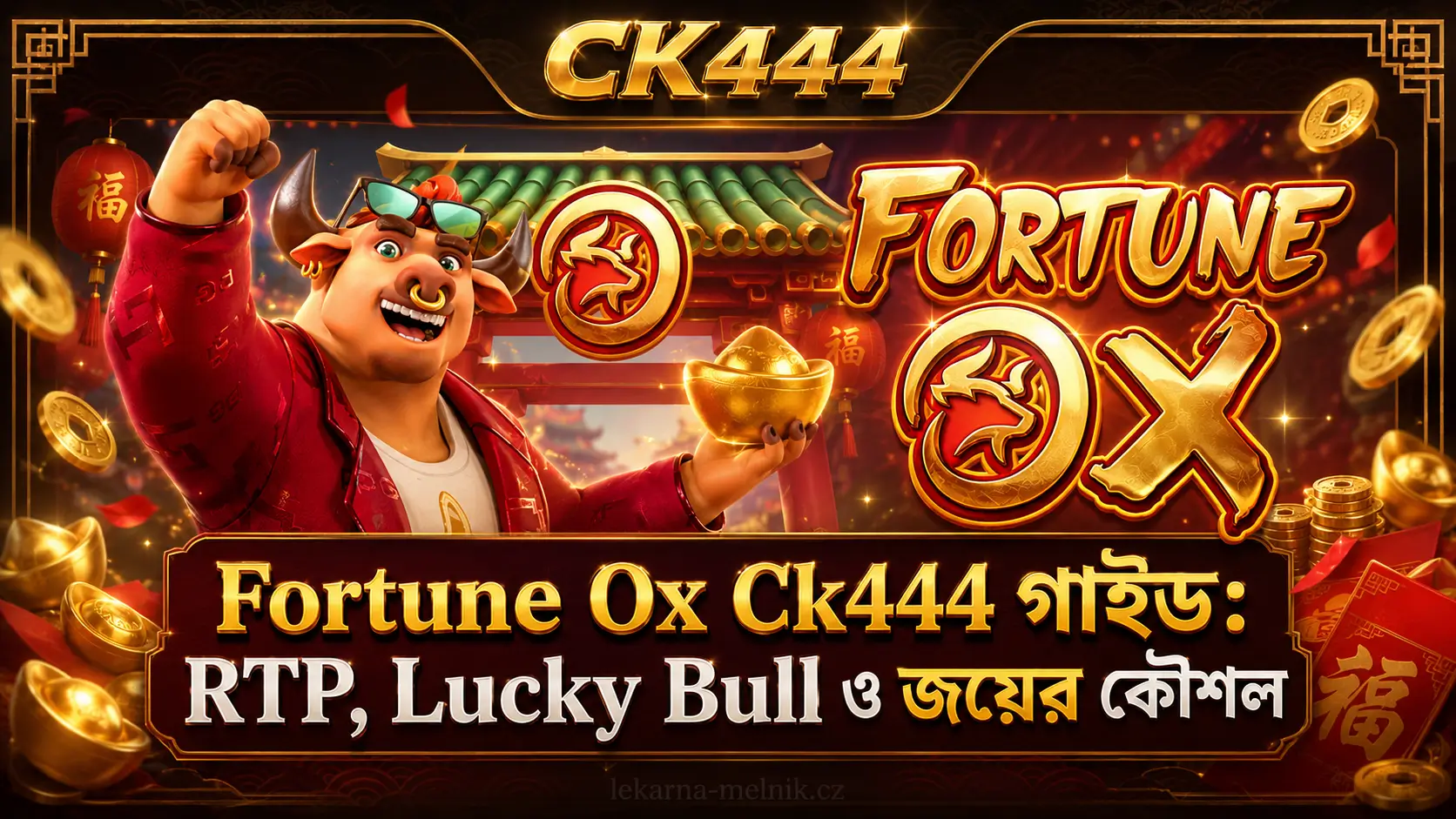 ফরচুন অক্স Lucky Bull RTP ও x10 স্লট গাইড | CK444